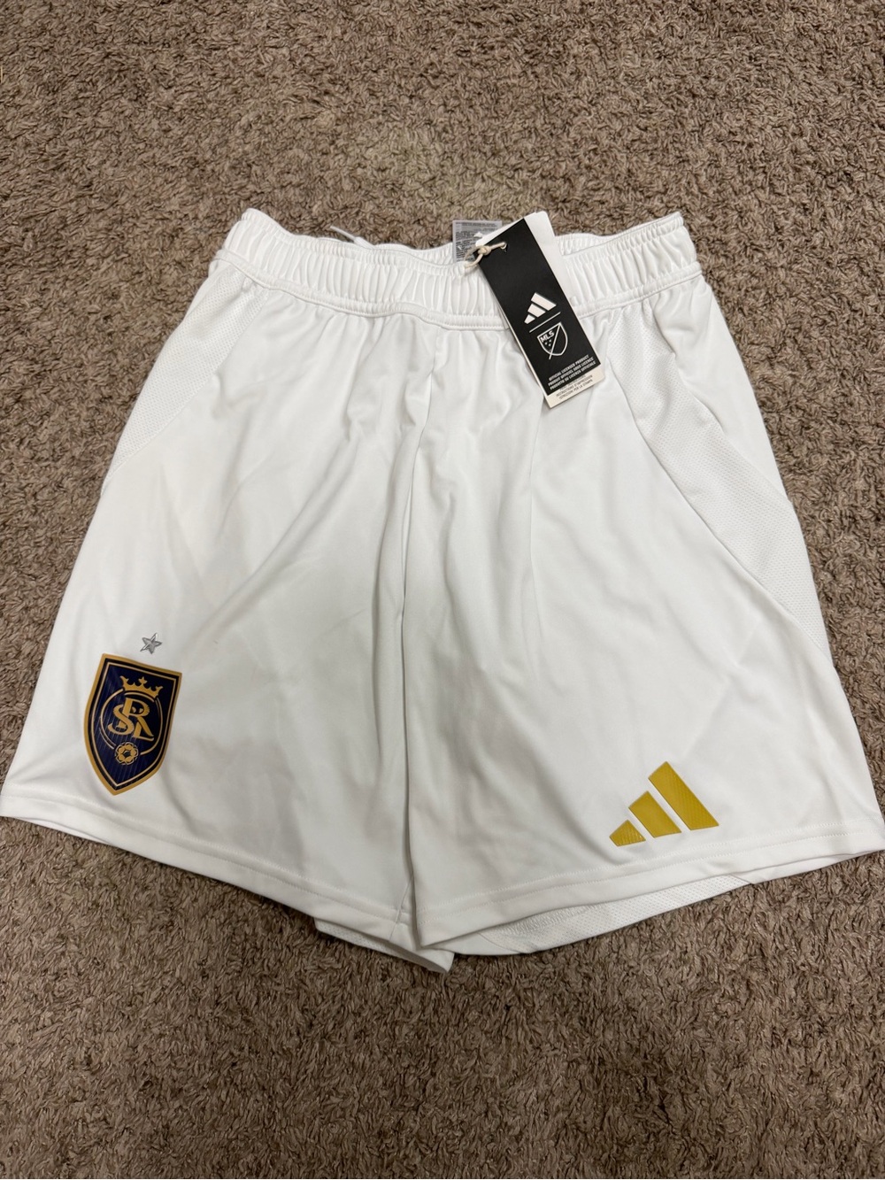 Adidas MLS Real Salt Lake 25/26 Away Authentic Shorts Aeroready Men’s Sz  Medium